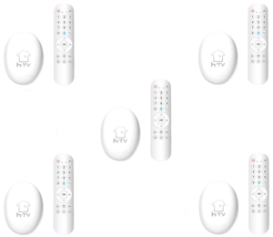 Kit Cinco Unidades Htv Cast