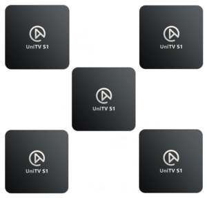 Kit Cinco Unidades Unitv S1