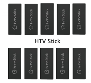 Kit Dez Unidades Htv Stick