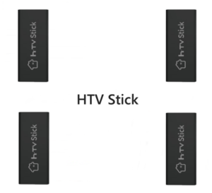 Kit Quatro Unidades Htv Stick