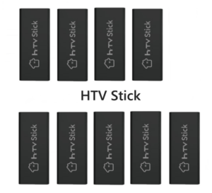 Kit Nove Unidades Htv Stick