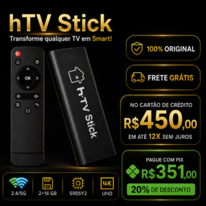 Receptor Htv Stick HD 4k Wi-Fi